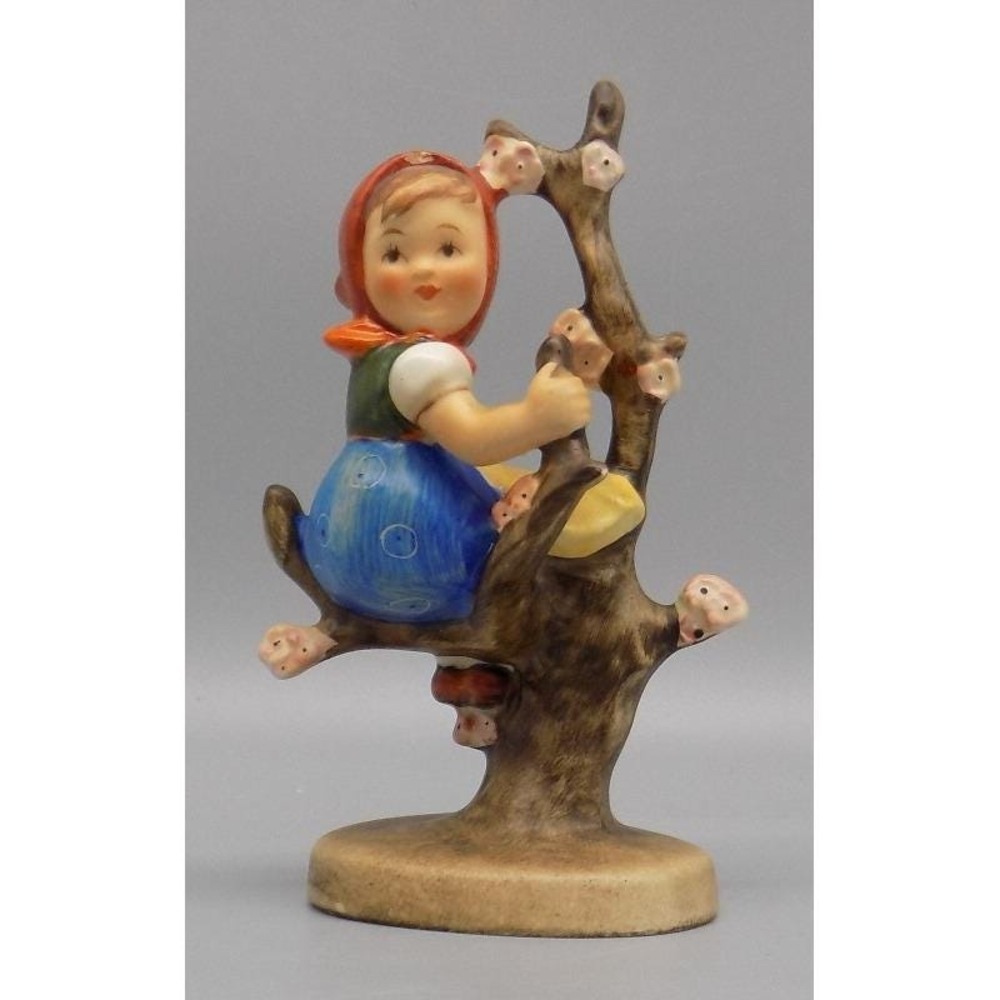 Apple Tree Girl Hummel TMK2 1 41 3/0 Full Bee Goebel Germany No Box 1950's Vtg